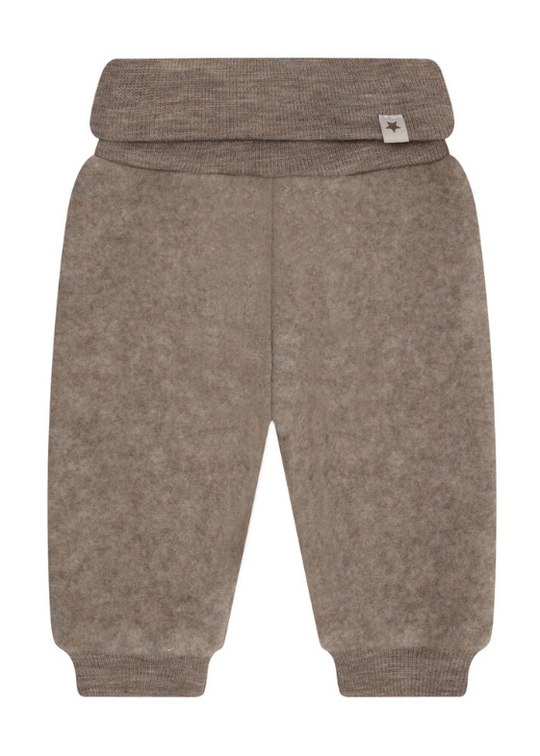 HUTTEliHUT Pants Wool Fleece Brown
