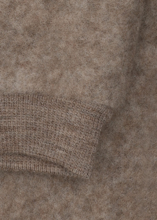 HUTTEliHUT Pants Wool Fleece Brown