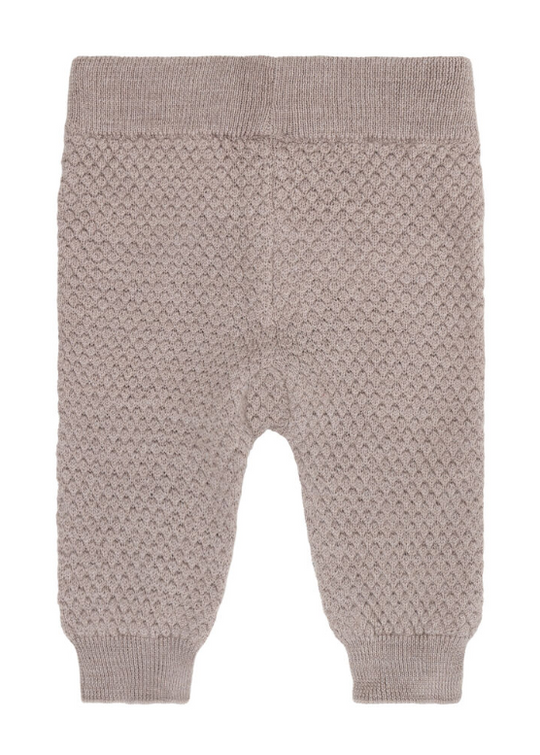 CeLaVi Leggings - Knitted Brown