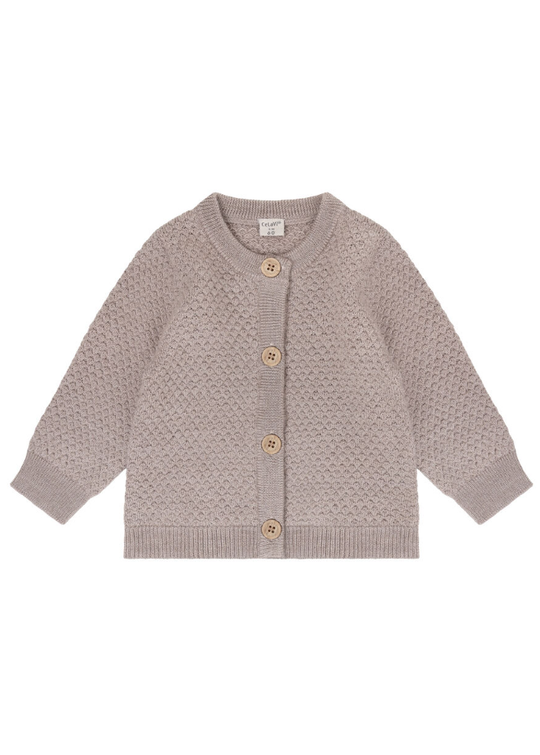 CeLaVi Cardigan - Knitted Brown