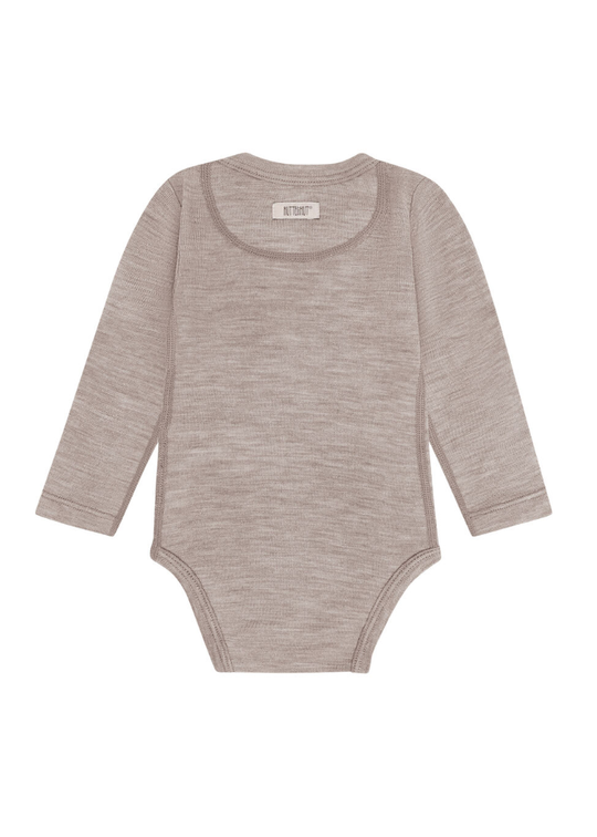 HUTTEliHUT Body LS Wool w. Silk Brown