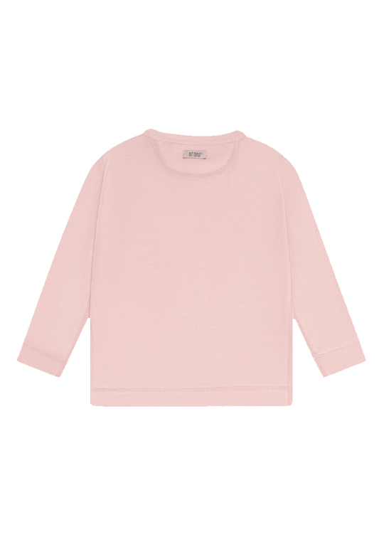 HUTTEliHUT T-shirt LS Tencel w. Wool Rose
