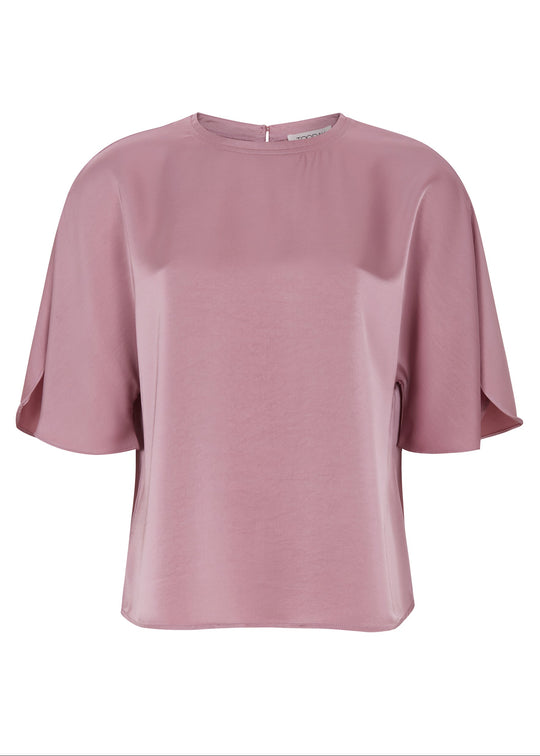 Tooday TDAya SS Blouse Rose Tan