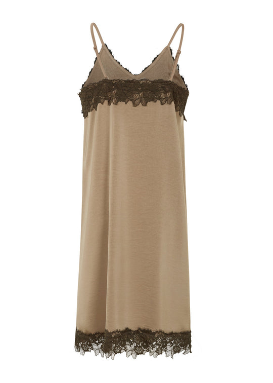 Tooday TDAya Midi Slip Dress Prairie Sand