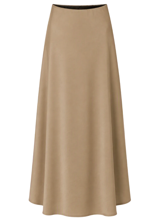 Tooday TDAya Satin Skirt Prairie Sand