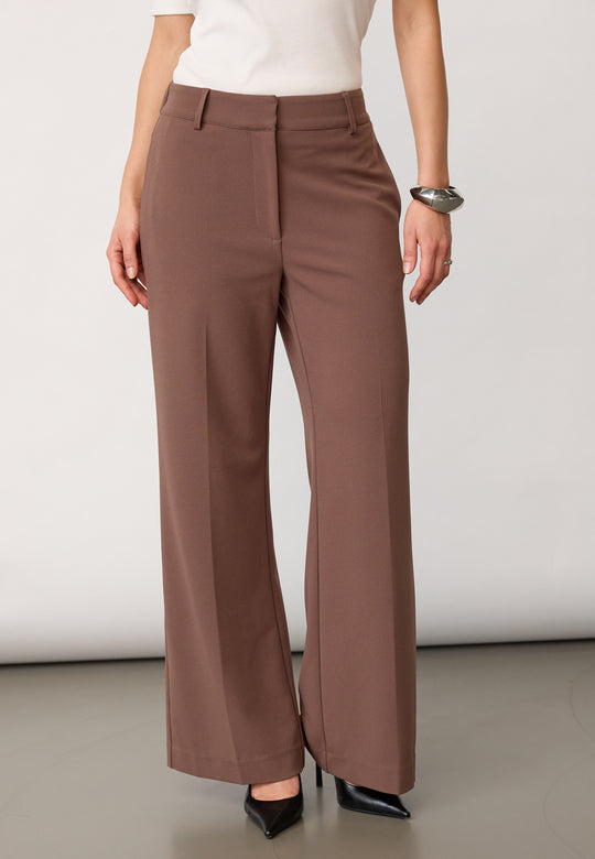 Co’Couture 41228 Falconcc Wide Pant Walnut