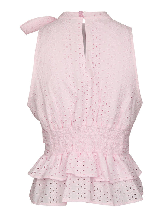 Neo Noir Ansol Emb Top Light Pink