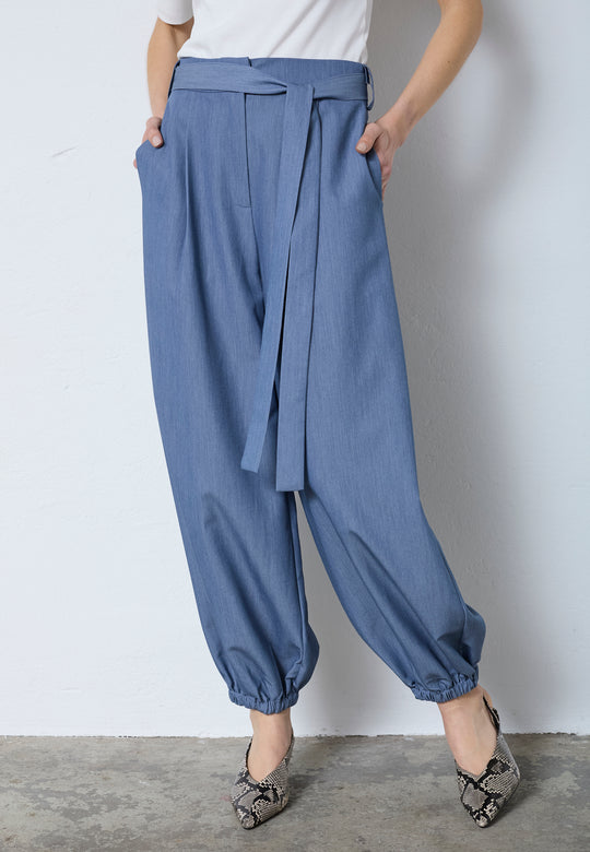 Co’Couture 41208 Ellycc Balloon Pant Dusty Blue