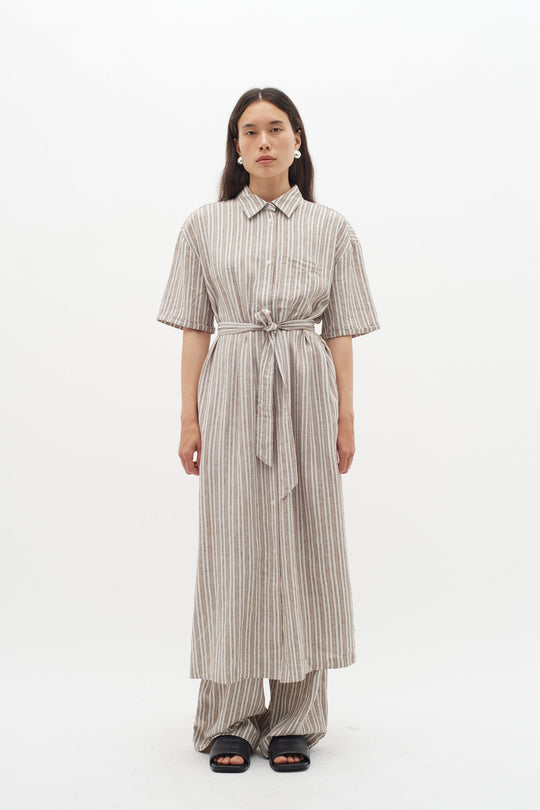 Inwear Ellieiw Shirt Dress Alabasta Stripe