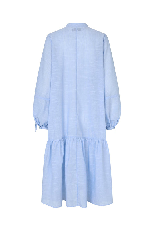 Lollys Laundry AlannaLL Maxi Dress LS light blue