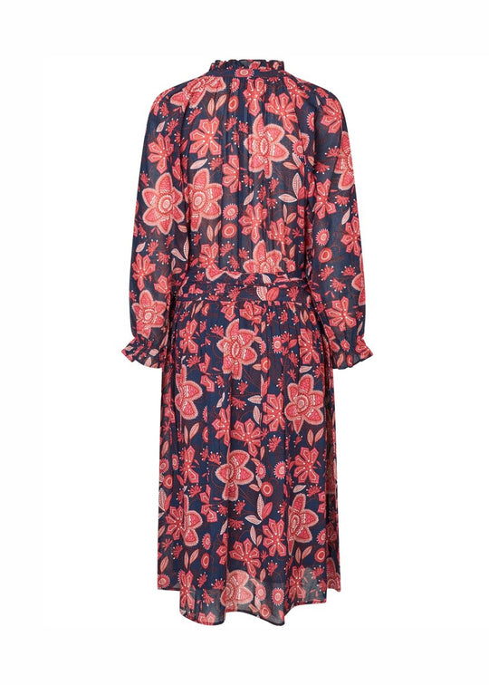 Lollys Laundry AminaLL Midi dress LS Graphic Print