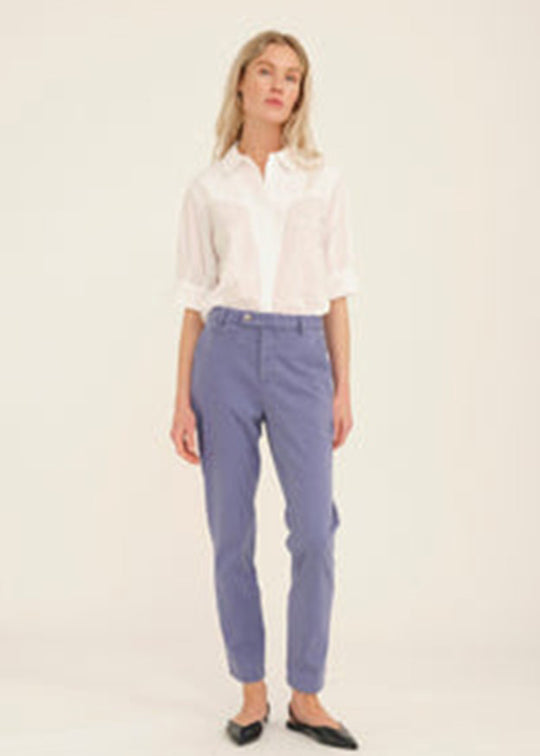 Pieszak PD-Anika Support Cropped Chino Indigo blue