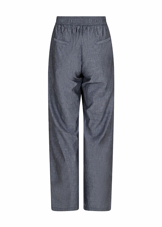 Neo Noir Astra Chambray Pantalon noir