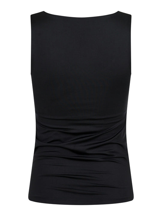 Neo Noir Sophia Jersey Top Black