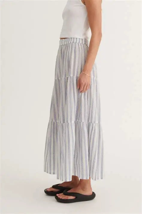 Basic Apparel Ada Skirt True navy / whisper white