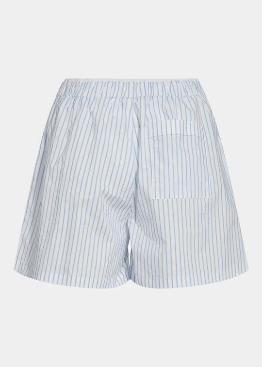 Sofie Schnoor Kicki Shorts bleu clair à rayures S242206
