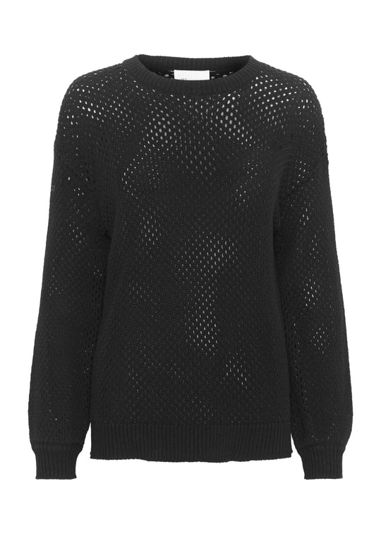 My Essential Wardrobe AvaMW Knit Blouse black