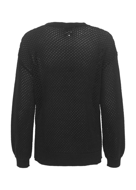 My Essential Wardrobe AvaMW Knit Blouse black