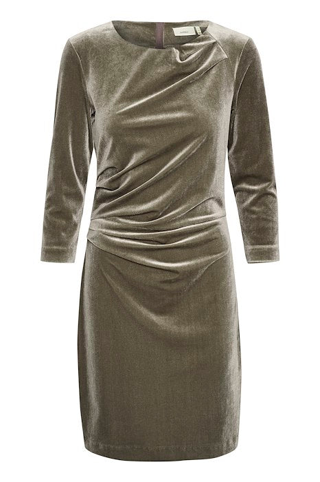 Inwear Nisasiw short dress sandy grey