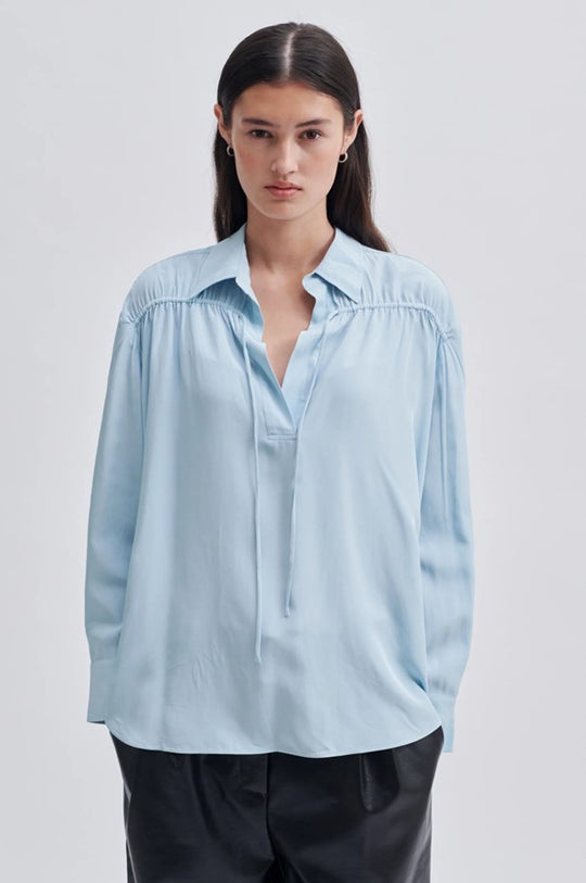 Second Female Cibelle tunique Blouse Starlight Blue