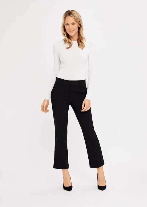 Cinq unités Clarafv Crop 285 pantalon noir