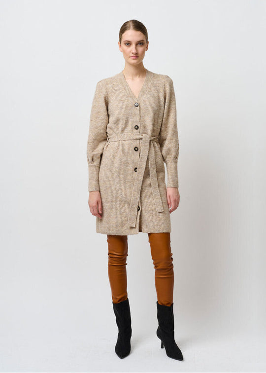 Bruuns Bazaar Crisantabbinde tricot léger du sable mélange