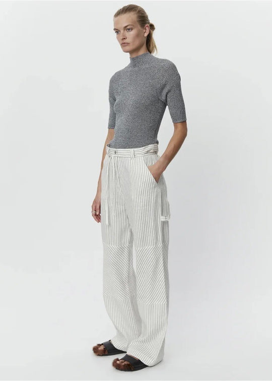Jour Culkin Cozy Linen Stripe Pantal