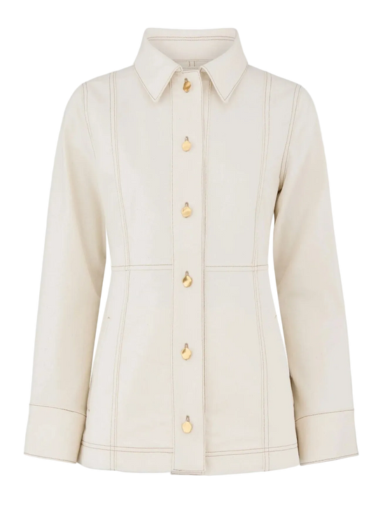 Cyme Copenhagen Denim jacket off-white