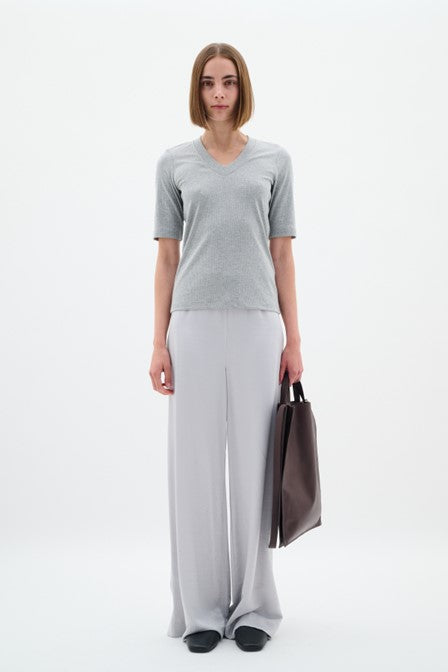 Inwear DagnaIW Melange V T-Shirt Granite Melange