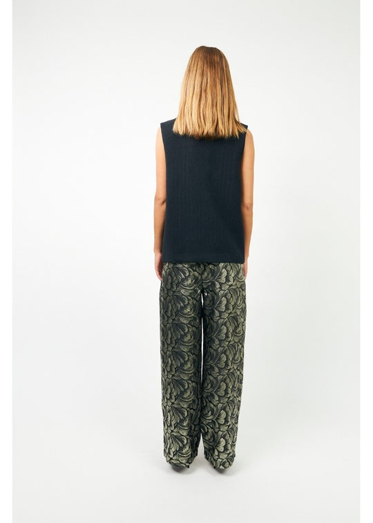 Lollys Laundry Edel Vest SS Dark Navy