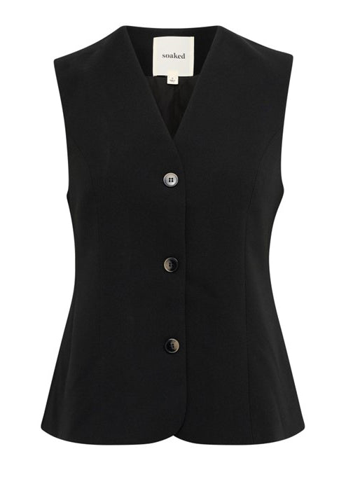 Soaked SL Eureka Waistcoat black