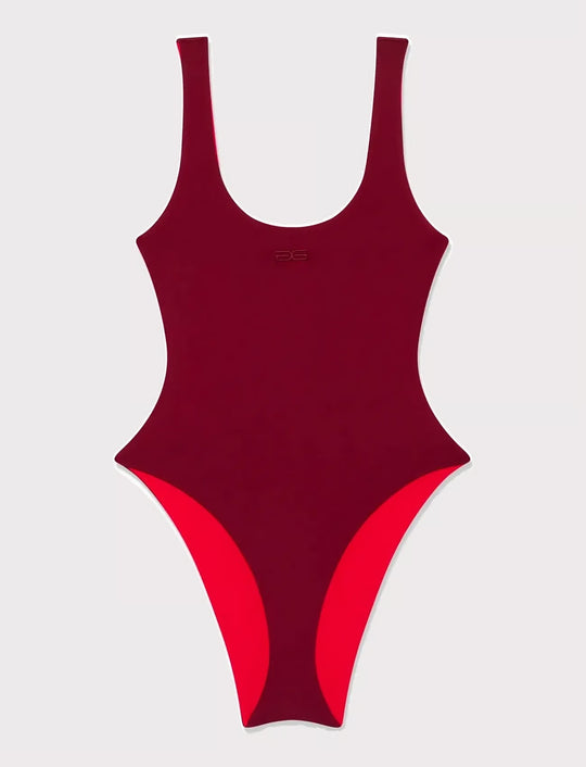 Gestuz GZtenna swimsuit cabernet