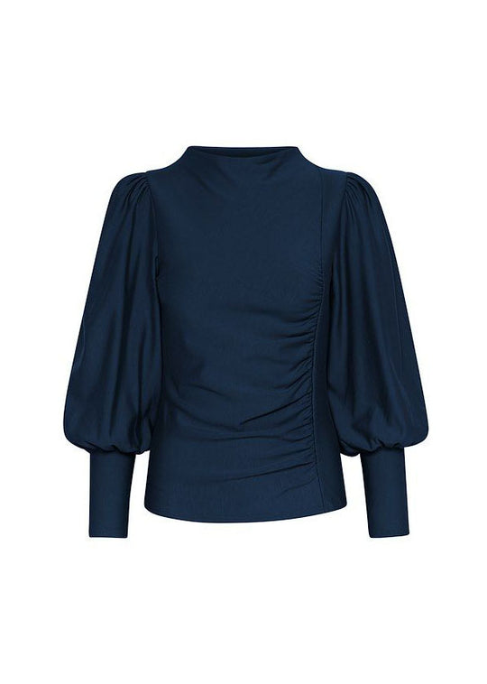 Gestuz RifaGZ puff blouse Blue
