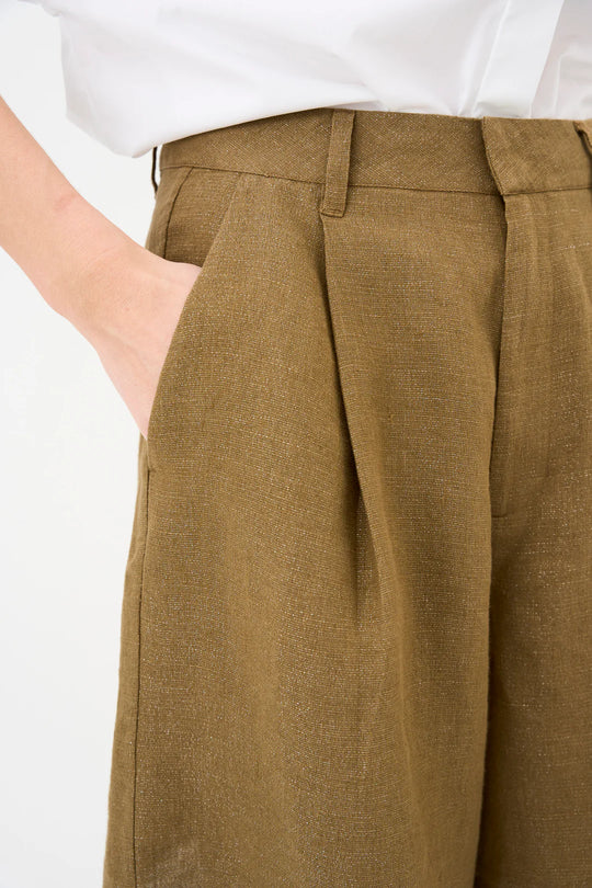 Pieszak PD-Fie Glam Shorts Lead Brown