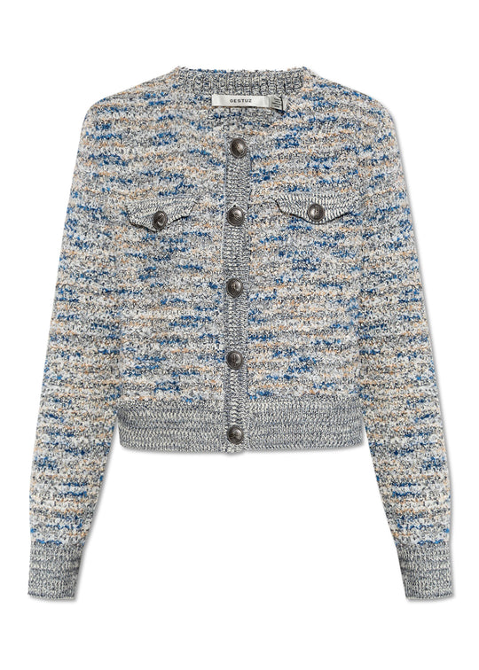 Gestuz GZcannie cardigan blue white mix