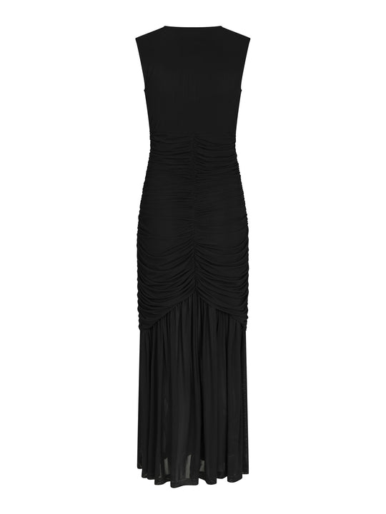 Neo Noir Markeni Mesh Dress Black