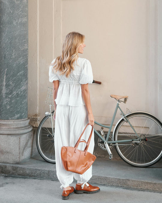 Neo Noir Elyse S Voile Balloon Pants White
