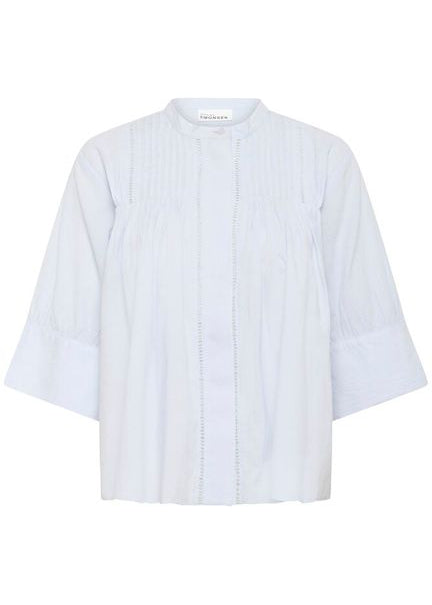 Karen By Simonsen KBOmmi Vilde Blouse Heather (lyseblå)