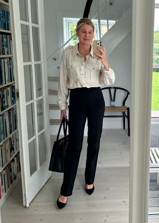 Minus Daya Straight Pants Black