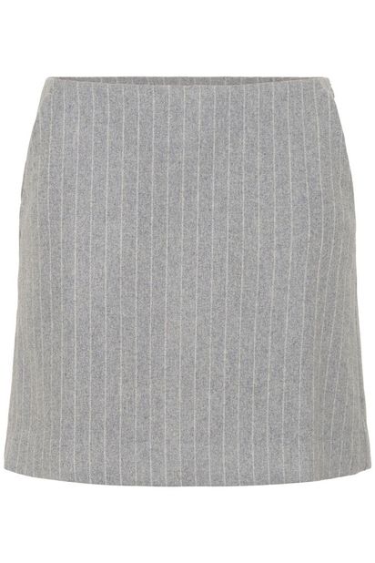Part two Sissa skirt Grey pinstripe