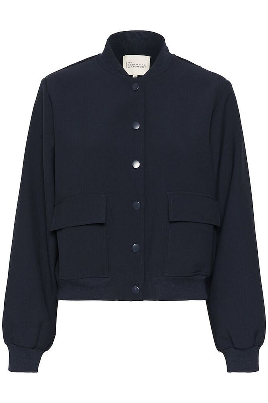 My Essential Wardrobe MeganMW Bomber Jacket Midnight (navy)