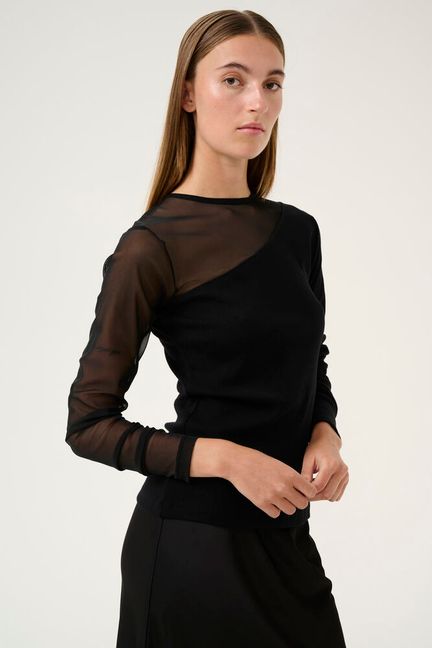 Karen by Simonsen KBTrille Top Meteorite (sort)