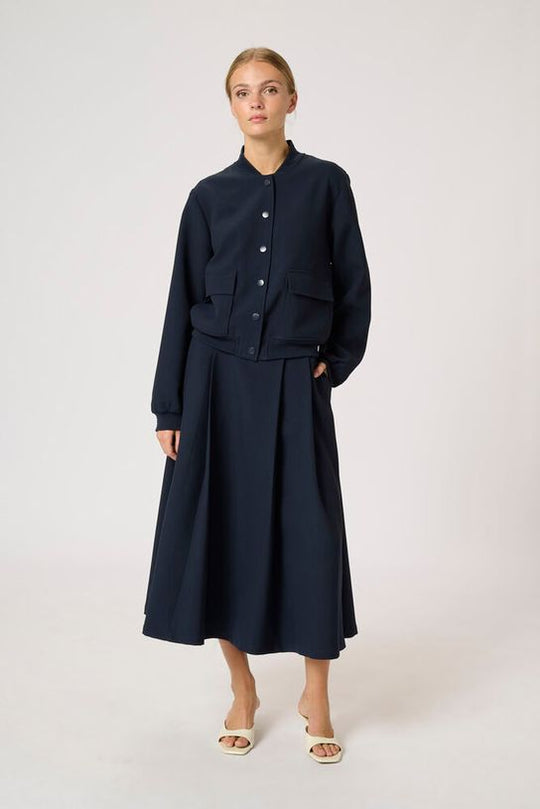 My Essential Wardrobe MeganMW Bomber Jacket Midnight (navy)