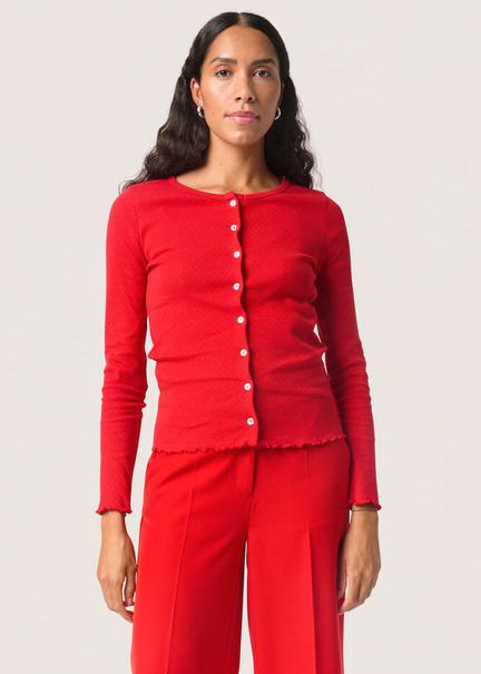 Soaked SLVenola Cardigan Salsa