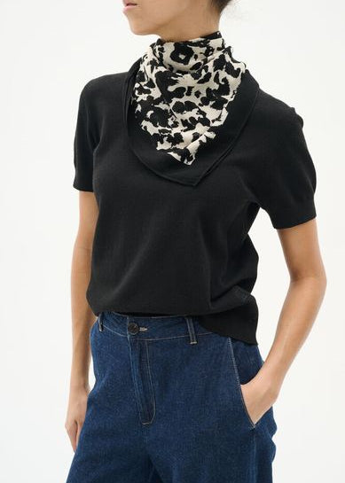 InWear FarleyIW Scarf Artistic Shadow Black