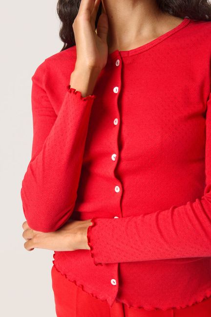 Soaked SLVenola Cardigan Salsa