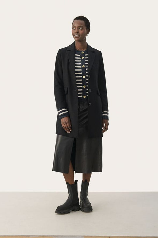 Part Two LeanettePW Coat Black