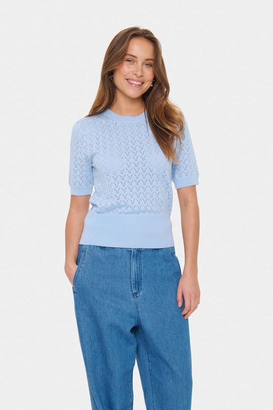 Saint Tropez KarnaSZ Pullover Chambray Blue