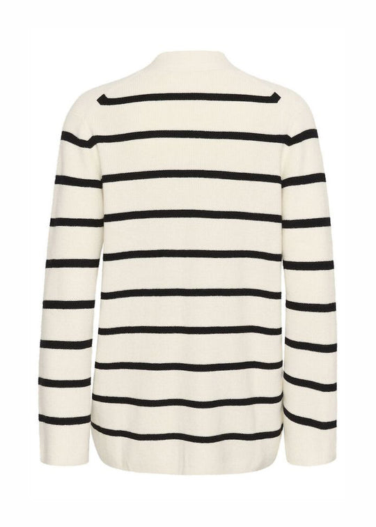 InWear SeffieIW cardigan Whisper White/Black