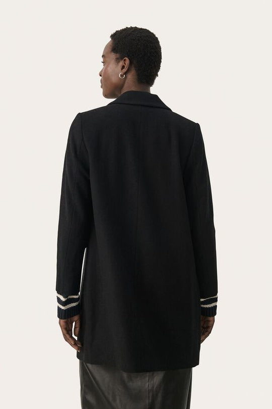 Part Two LeanettePW Coat Black